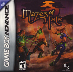 Mazes of Fate (USA) (En,Fr,De,Es,It) Cover